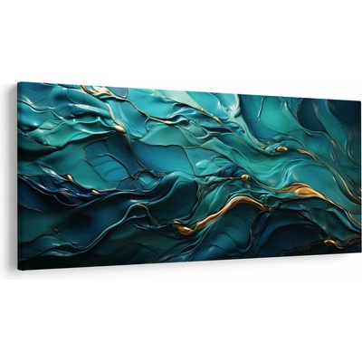 Obraz - Abstraktní textury, jednodílný 200x100 cm