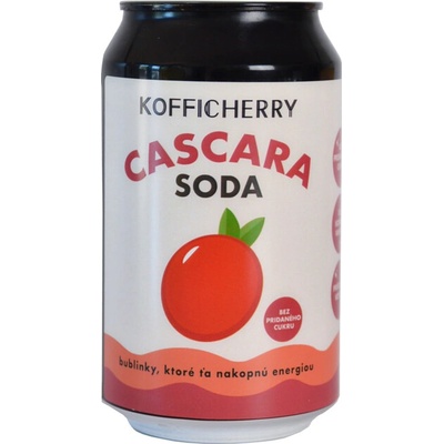 Kofficherry Cascara sóda 0,33 l