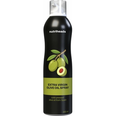 NUTRIHEADS Extra panenský olivový olej ve spreji 200 ml – Hledejceny.cz