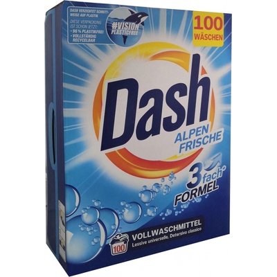 Dash prací prášok Alpen Frische 6,5 kg 100 PD