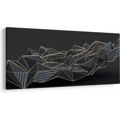 Obraz abstrakce, jednodílný 250x125 cm