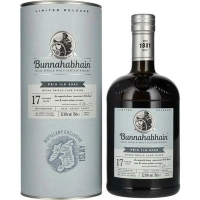 Bunnahabhain 17y 52,6% 0,7 l (tuba)