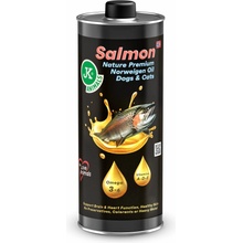 JK ANIMALS Nature Premium Norweigen Salmon Oil lososový olej 1 l