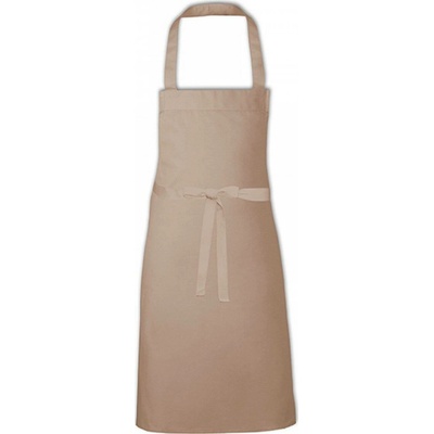 Link Kitchen Wear Středně dlouhá směsová zástěra na grilování Písková X993