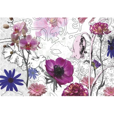 Komar 8-887 Purple Fototapeta rozměry 368 x 254 cm