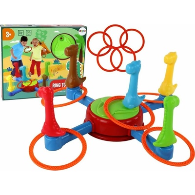 Lean Toys Hračka s Dinosaury Krúžky