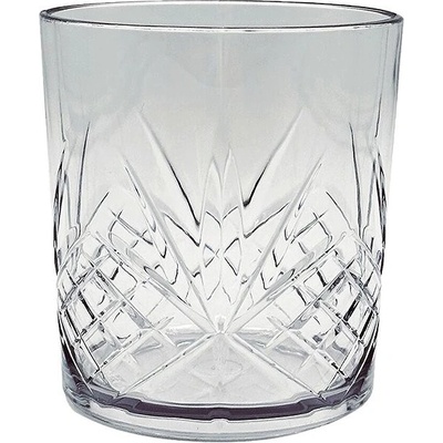 Gold Plast Plastová nerozbitná sklenice "FIRENZE" na whisky a koňak SAN 325 ml