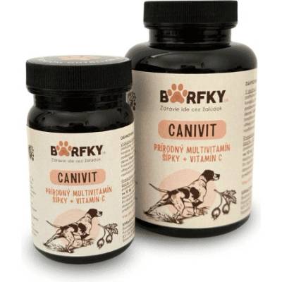Barfky CANIVIT - Prírodný multivitamín pre psov so šípkami a vitamínom C Hmotnosť: 80 g