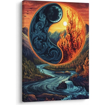 Obraz - Živly, jednodielny 50x70 cm