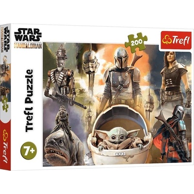 Star Trefl Wars The Mandalorian: Připraveni k boji 200 dílků