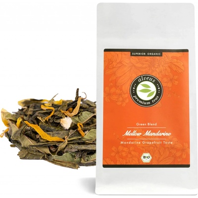 Alveus Bio prémiová směs zeleného čaje a ovoce Mellow Mandarine 100 g
