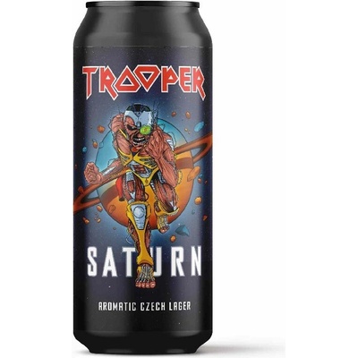 Iron Maiden Trooper Saturn svět. ležák 11 4,5% 0,5 l (plech)