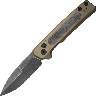 Kershaw AUTO LAUNCH 22 ALUM FDE/MAGNACUT BW Button Lock K-7205FDEBW