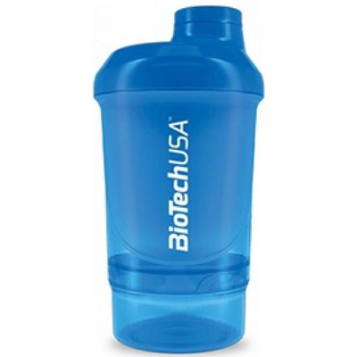 Šejker Nano modrý - 300 ml + 150 ml - BioTech USA