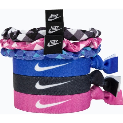 Nike Mixed Hairbands 6 Pk With Pouch barevné gumičky do vlasů 6 ks. N1003666-029