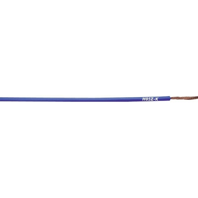 Lapp 4725001 opletenie / lanko H05Z-K 1 x 0.50 mm² zelená žltá 100 m