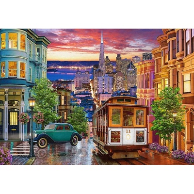 Castorland Tramvaj v San Franciscu 500 dílků