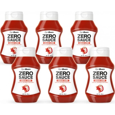 GymBeam Zero omáčka sladké čili 6 x 350 ml