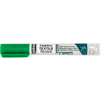 Pébéo 7A Markers Light Fabric fix pre textil 1 mm 11 green