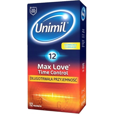 Unimil Max Love Time Control 12 ks
