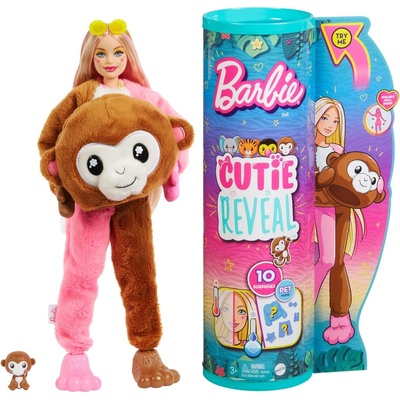 Mattel Barbie Cutie Reveal Džungle Opice