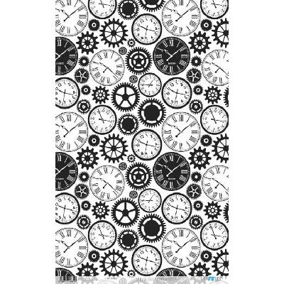 Rýžový papír 54x33 STEAMPUNK HODINKY - Rice Paper 54x33 STEAMPUNK RELOJES