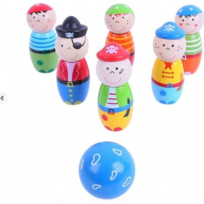 Bigjigs Toys Kuželky Piráti – Hledejceny.cz