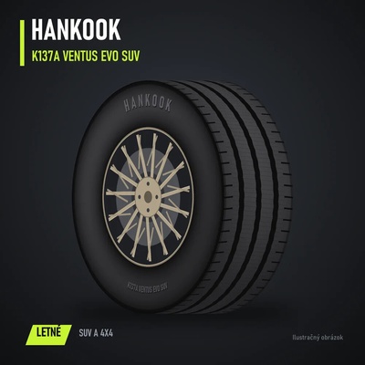 Hankook K137A Ventus evo 285/45 R22 114Y