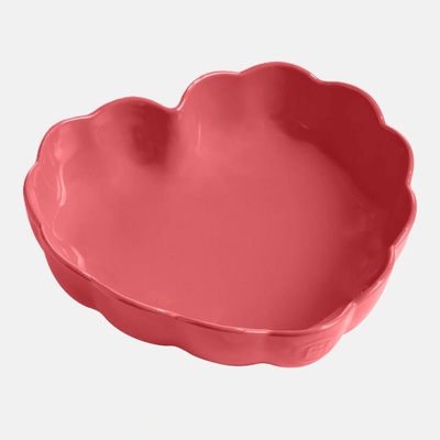 Emile Henry Koláčová forma srdce Madeleine 26,5 cm růžová Candy