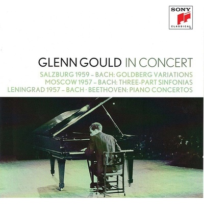 Glenn Gould - Glenn Gould in Concert - Collection Vol. 19: Live in Salzburg 1959 - Bach - Goldberg Variations BWV 988; Live in Moscow 1957 - Bach - Three-Part Sinfonias BWV 788-801; Live in Lenningrad – Hledejceny.cz