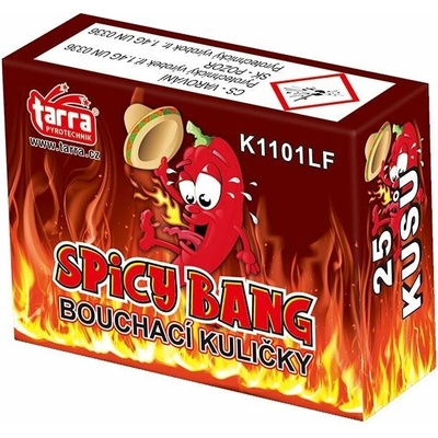Bouchací kuličky SPICY BANG 25 ks 4 40 25 K1101LF