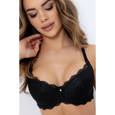 Biggi Push-up podprsenka Crystal Čierna