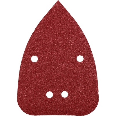 kwb 493600 brúsny papier pre delta brúsky Zrnitosť 80, 120, 240 (d x š) 136 mm x 96 mm 5 ks