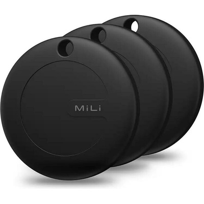 Mili MiTag AN (3 ks) (MILI MITAG AN BLK 3) čierny