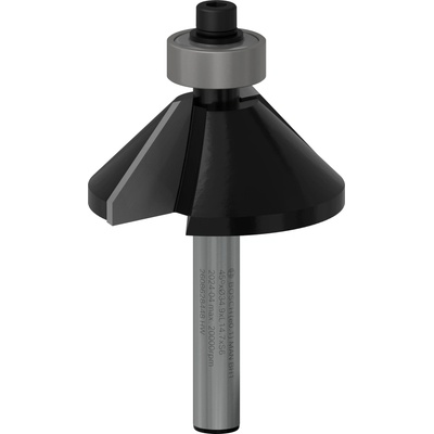 BOSCH Fazetovacia fréza; stopka 6 mm 2608628448