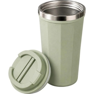 Verk termohrnek s přísavkou proti převržení 380 ml zelený