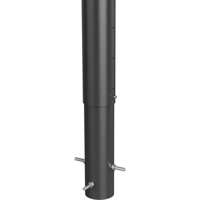 Biohort Kotviaca pätka pre plný plot na zabetónovanie, tmavo sivá, 135 cm