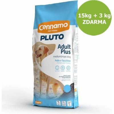 Pluto Dog Adult Plus Medium/Maxi 18 kg