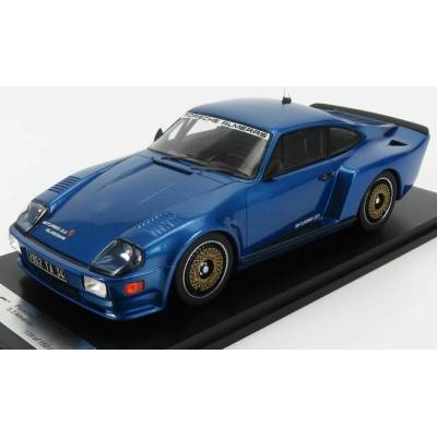 KESS MODEL PORSCHE 911 930 BITURBO 3.3 ALMERAS 1993 BLUE MET 1:18