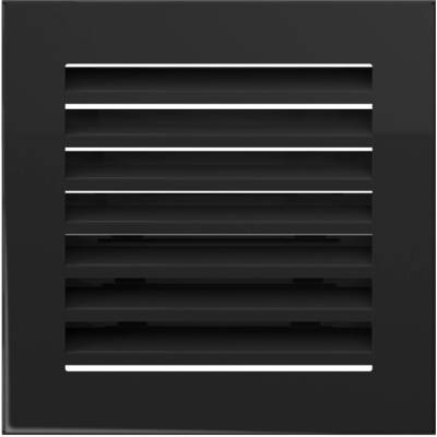 Kratki Mriežka FRESH 170 x 170 mm čierna