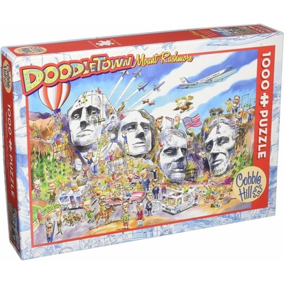 Cobble Hill DoodleTown Mount Rushmore 1000 dielov