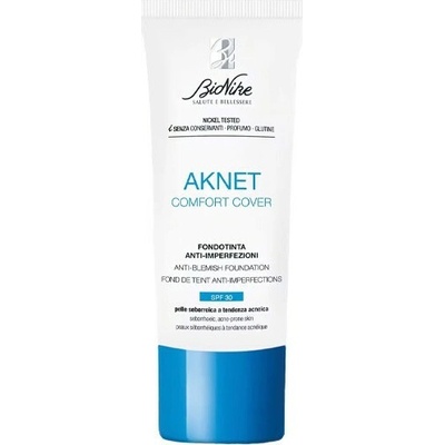 BioNike AKNET COMFORT COVER SPF30 Ivoire krycí tekutý make-up, proti nedokonalostiam pleti 30 ml