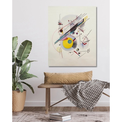 ZUTY Obrazy na stenu - Geometrické tvary 1 Rámovanie: bez rámu a bez vypnutia plátna, Rozmer: 40x50 cm