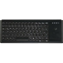 Cherry Active Key Industry 4.0 Compact Ultraflat Trackball Keyboard AK-4400-TU-B/GE