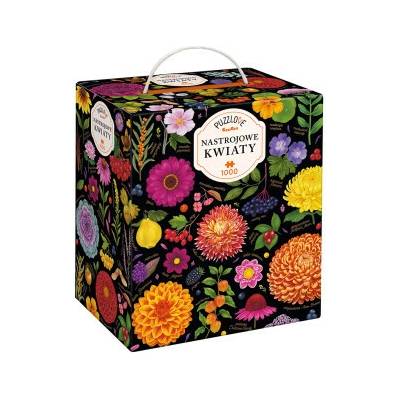 CzuCzu Bright Puzzlove Junior Media Nastrojowe kwiaty 1000 dielov
