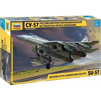 Zvezda Model Kit letadlo 4824 Suchoi SU-57 1:48