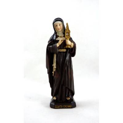 Soška: svätá Klára - 12 cm - PB0372