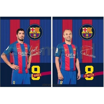 ASTRA FC BARCELONA Zošit A5 linajkový