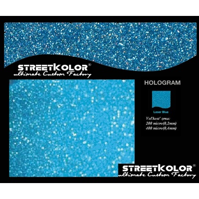 KolorPearl Brilliant farba riedidlová, Odtieň Hologram Modrý,400micro