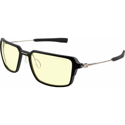 GUNNAR TERA ONYX SILVER černé obroučky, jantarová skla, eSport TER-01001